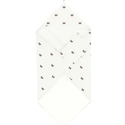 Kids Coccoli Hooded Bath Towels-bow