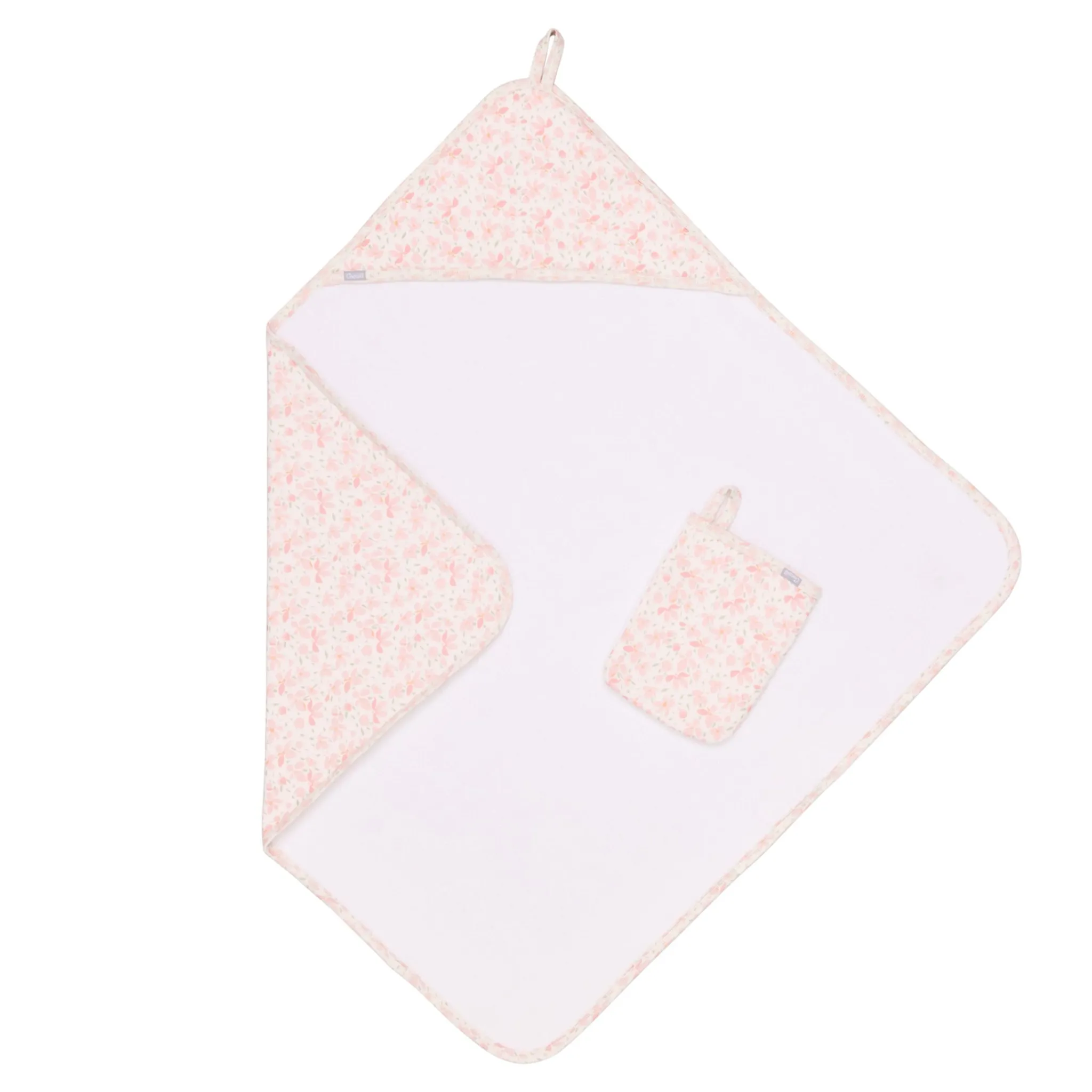 Kids Coccoli Hooded Bath Towels-flowers