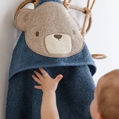 Kids Perlimpinpin Hooded Towel - Bear
