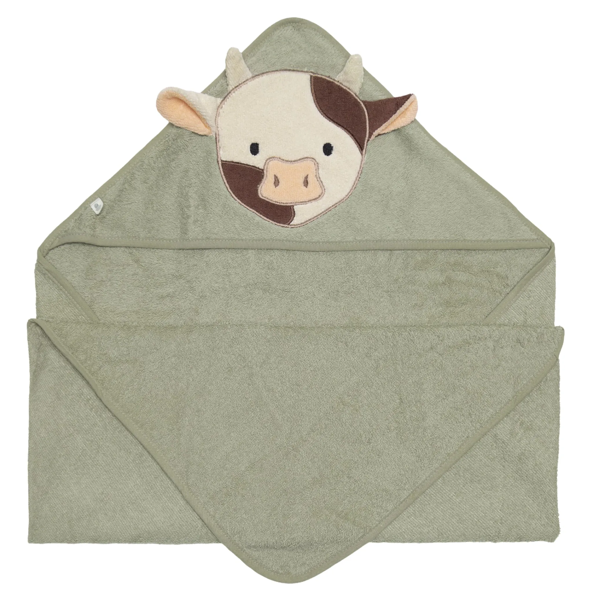 Kids Perlimpinpin Towels & Wipes|Towels & Wipes>Hooded Towel - Cow