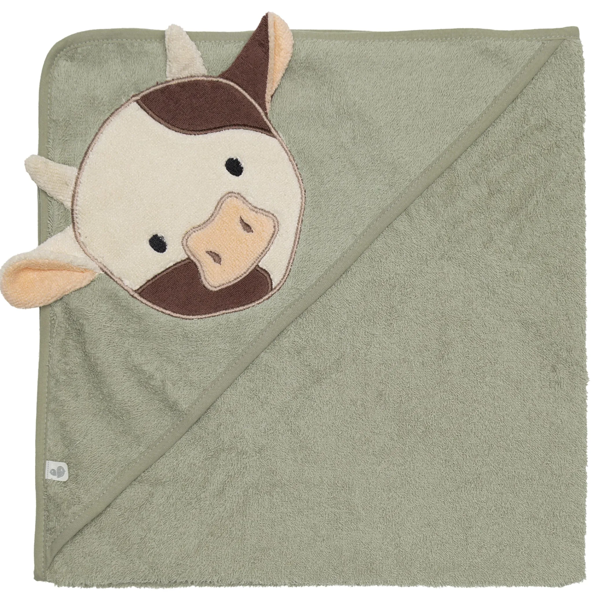 Kids Perlimpinpin Towels & Wipes|Towels & Wipes>Hooded Towel - Cow