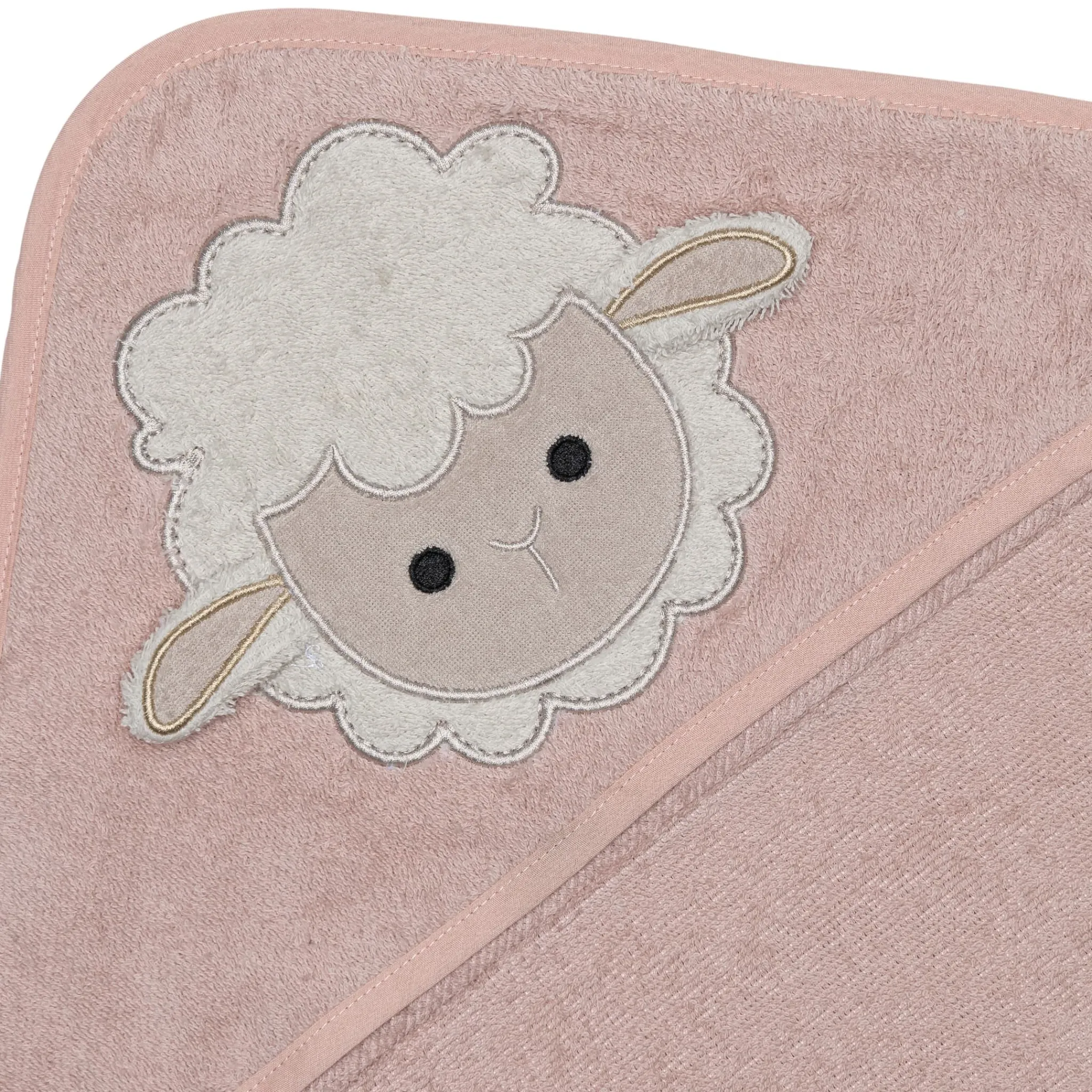 Kids Perlimpinpin Towels & Wipes|Towels & Wipes>Hooded Towel - Sheep