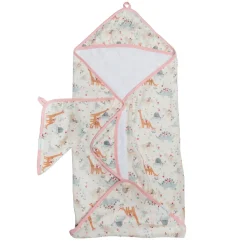 Kids Loulou Lollipop Hooded Towel Set - Baby Dinomite