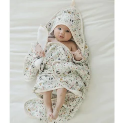 Kids Loulou Lollipop Hooded Towel Set - Bumble Bees