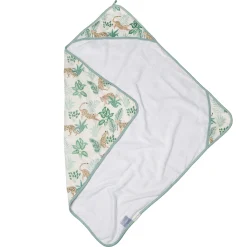 Kids Loulou Lollipop Hooded Towel Set - Jungle