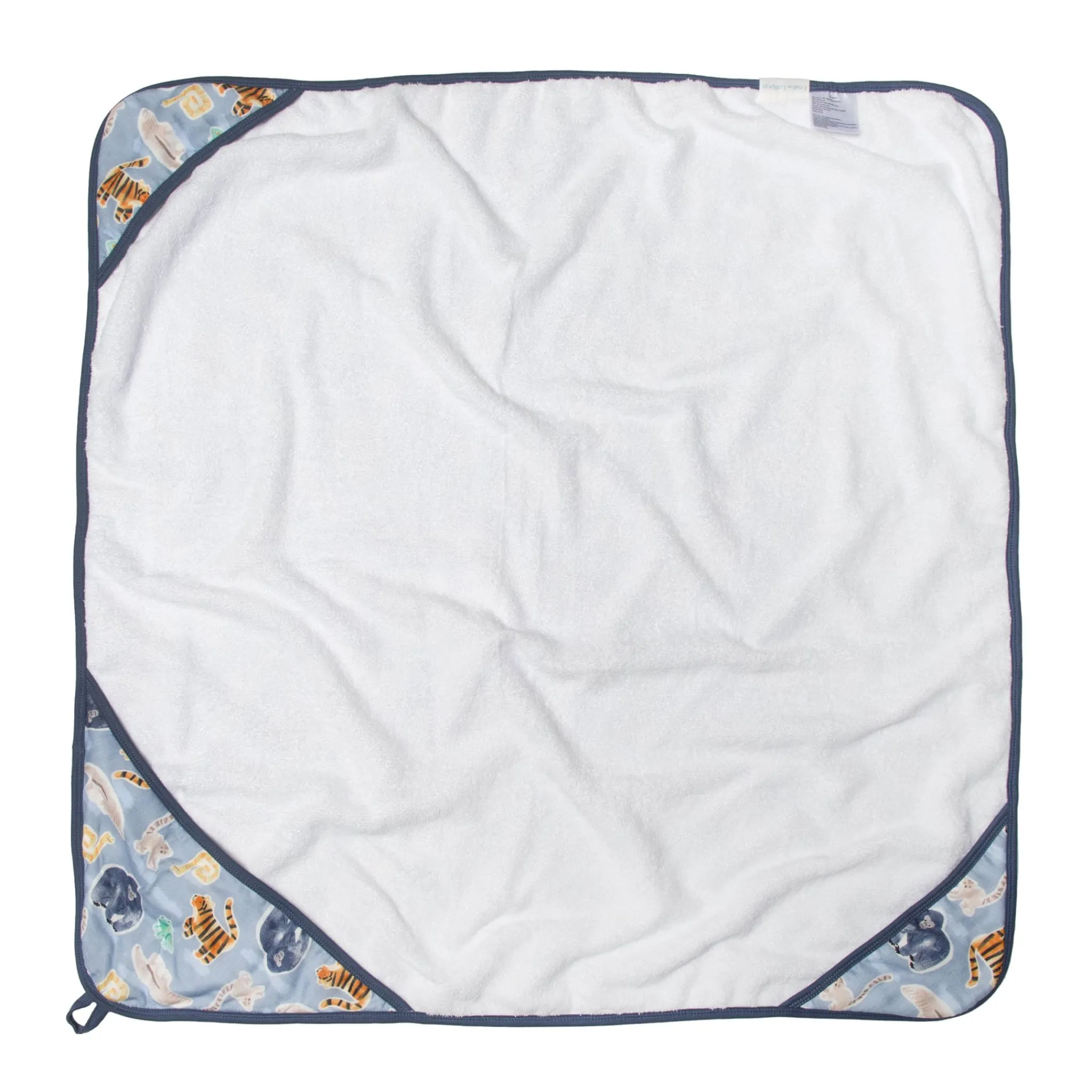 Kids Loulou Lollipop Muslin Products|Towels & Wipes>Hooded Towel Set - Jungle Friend