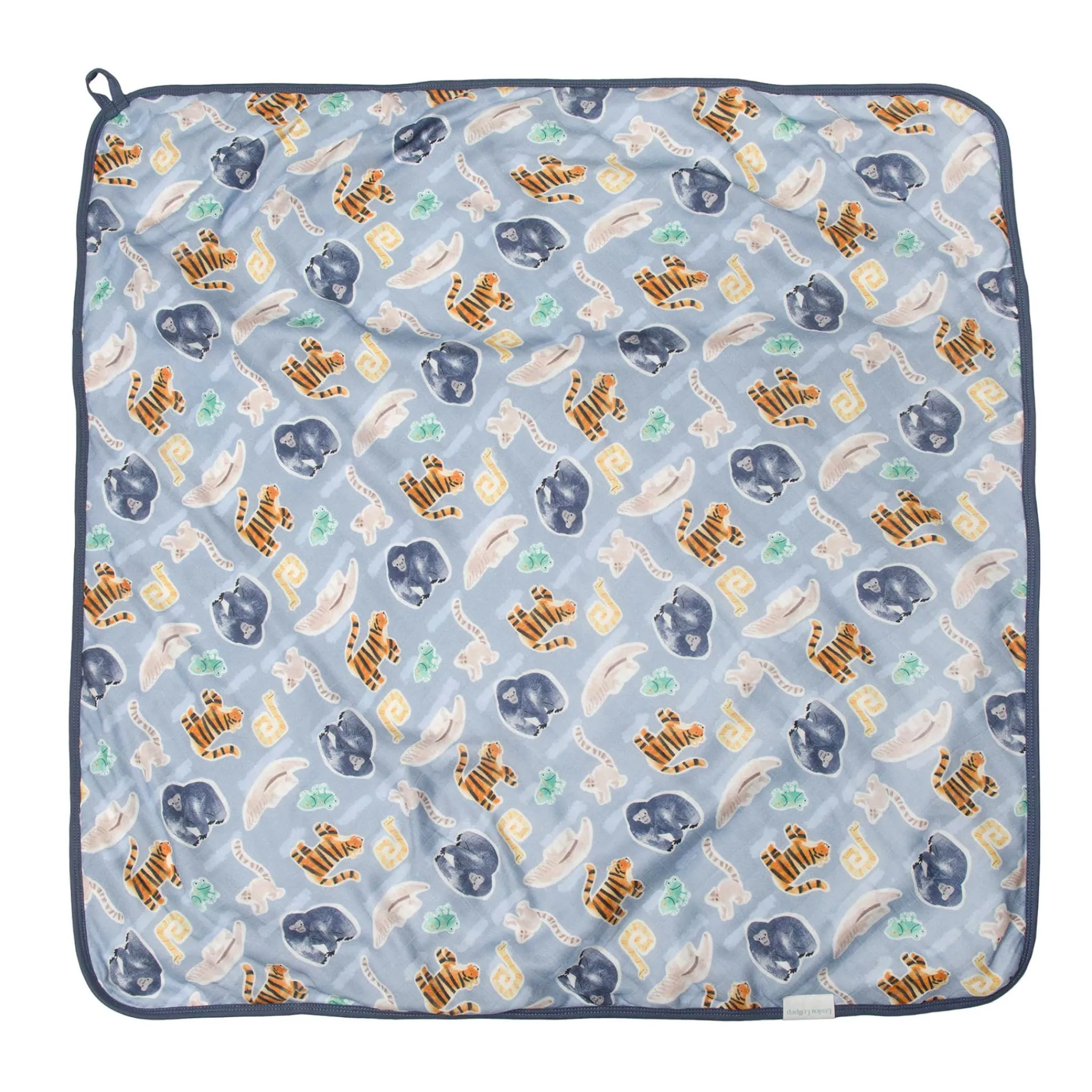 Kids Loulou Lollipop Muslin Products|Towels & Wipes>Hooded Towel Set - Jungle Friend