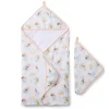 Kids Loulou Lollipop Hooded Towel Set - Mermaids