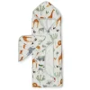 Kids Loulou Lollipop Hooded Towel Set - Safari Jungle