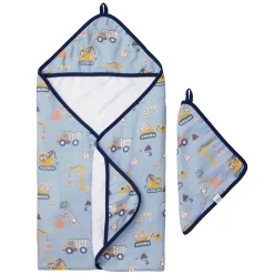 Kids Loulou Lollipop Hooded Towel Set - Tiny Engineer