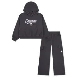 Kids Converse Hoodie & Cargo Pant Set 2-4t