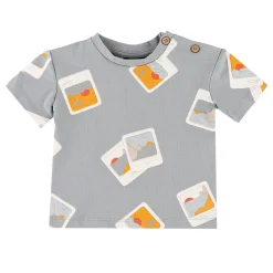 BOY Chat Botte Horizon Polaroid T-Shirt 3-24m