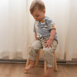 BOY Chat Botte Horizon Polaroid T-Shirt 3-24m