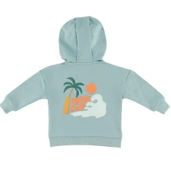 BOY Chat Botte Fleeces And Sweatshirts|Tops>Horizon Zip Hoodie 3-24m