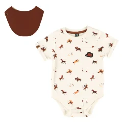 BOY Nano Tops>Horse Bodysuit 6-24m