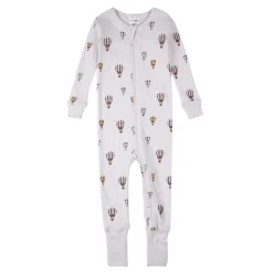 Firsts par Petit Lem Hot Balloon Pajamas 12-24m