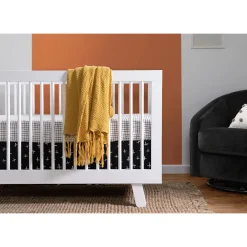 Babyletto Hudson 3-in-1 Convertible Crib - White