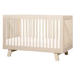 Babyletto Cribs & Mattresses|Cribs & Mattresses>Hudson 3-in-1 Convertible Crib - Washed Natural