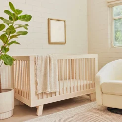 Babyletto Cribs & Mattresses|Cribs & Mattresses>Hudson 3-in-1 Convertible Crib - Washed Natural