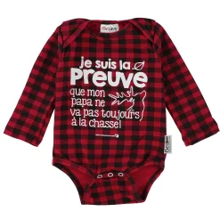 BOY Bedaine Love Bodysuits|Bodysuits>Hunting Bodysuit 3-12m