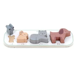 Kids Vilac Puzzles>I Am Learning to Count Animals