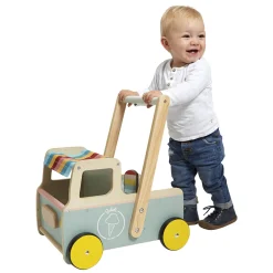 Kids Janod Ice Cream Cart Push-Along Trolley