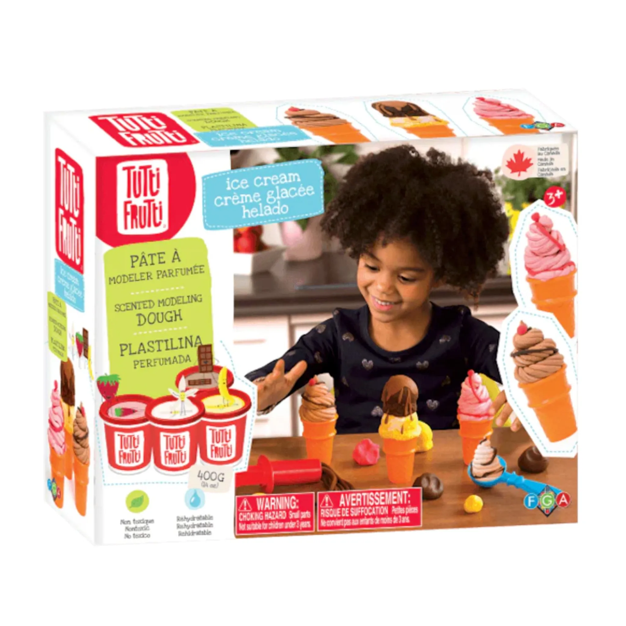 Kids Tutti Frutti Ice Cream Kit Modelling