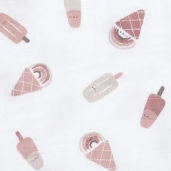Kids Perlimpinpin Ice Cream Muslin Blanket