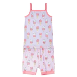 Kids Deux par Deux Pajamas & Bathrobes>Ice Cream Pajama Set 7-10
