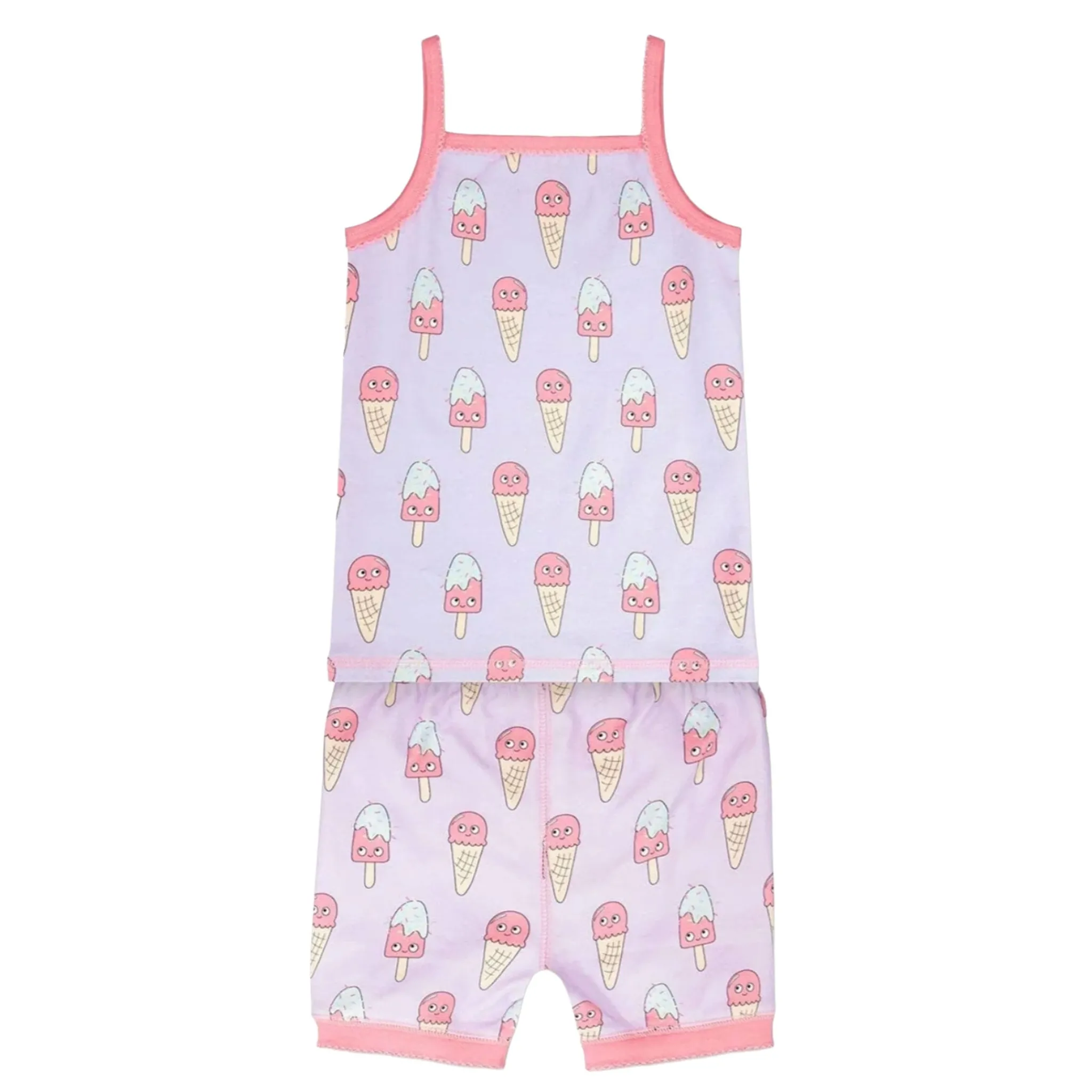 Kids Deux par Deux Pajamas & Bathrobes>Ice Cream Pajama Set 7-10