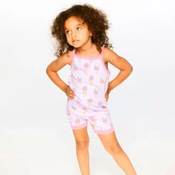 Kids Deux par Deux Pajamas & Bathrobes>Ice Cream Pajama Set 2-6