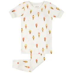 Kids Petit Lem Ice Cream Pajamas 2-6x