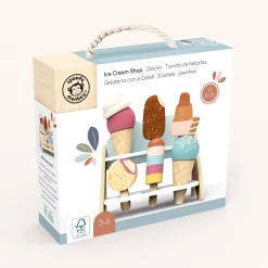 Kids Speedy Monkey Pretend Play & Imitation|Wooden Toys>Ice Cream Shop