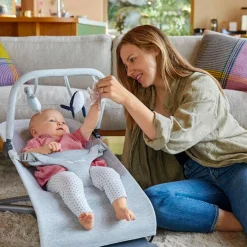 Ergobaby 3-in-1 Evolve Bouncer - Light Grey