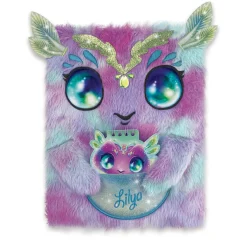 Kids Amuze Diy & Activities>2-in-1 Fuzzy Notebook - Lilya