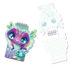 Kids Amuze Diy & Activities>2-in-1 Fuzzy Notebook - Lilya