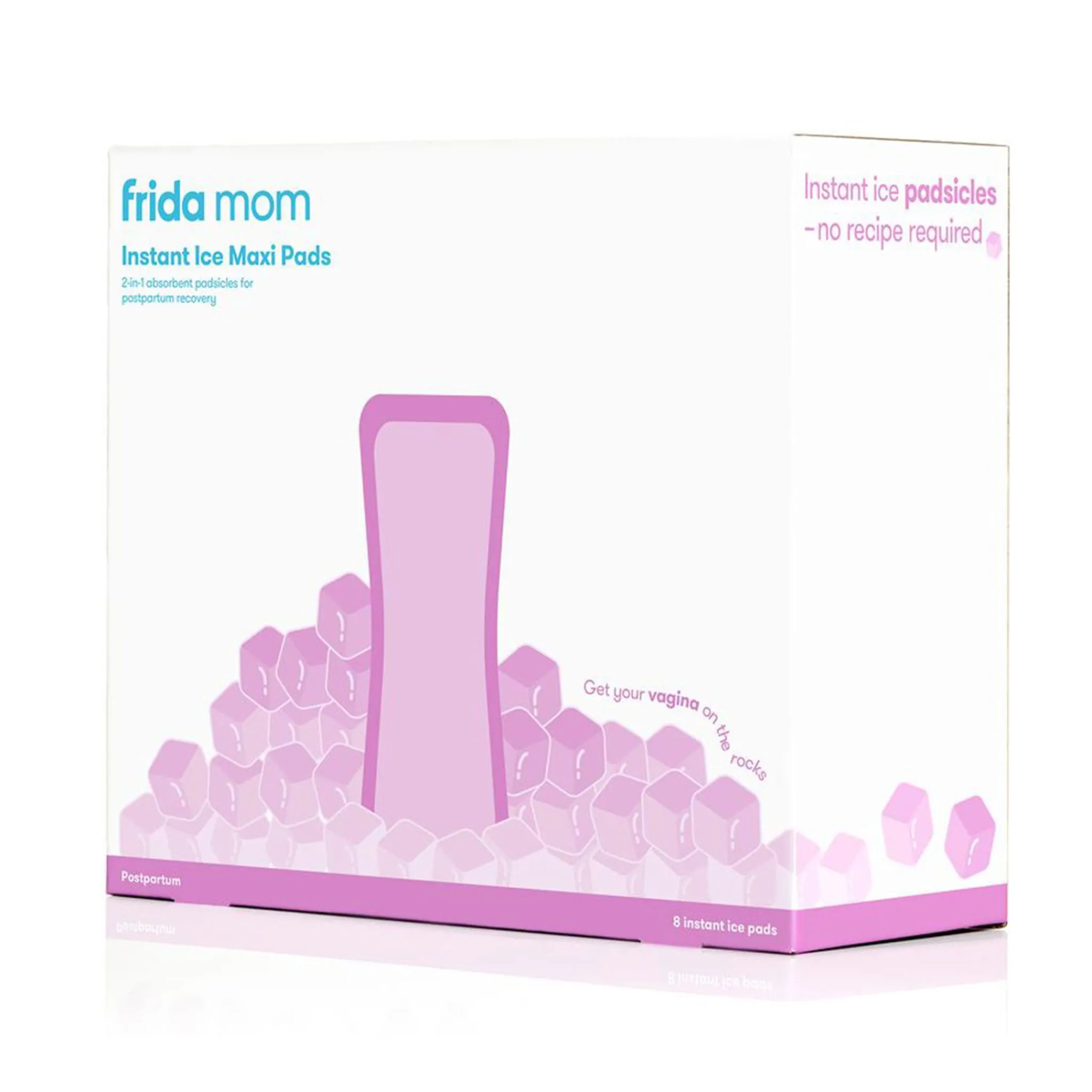 Frida Mom Care For Mom>2-in-1 Instant Ice Maxi Pads (8)