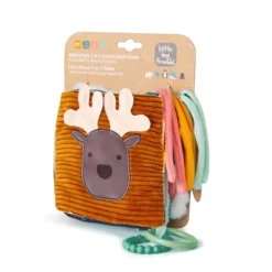 Little Big Friends 2-in-1 Soft Activity Book - Forest