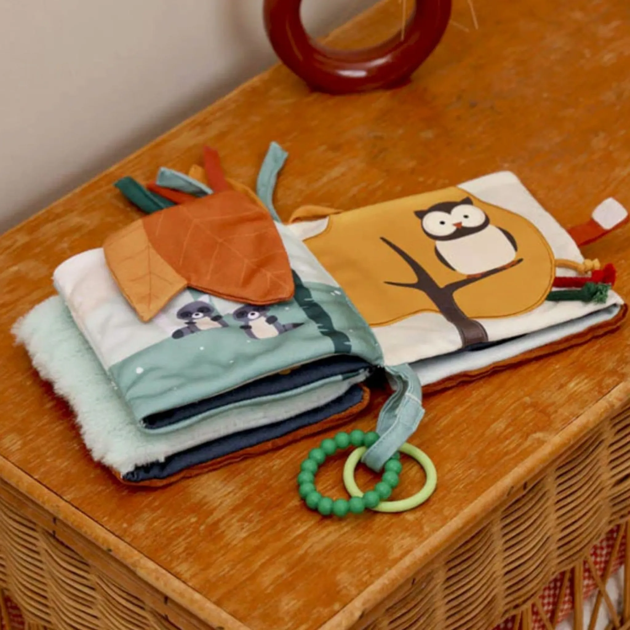 Little Big Friends 2-in-1 Soft Activity Book - Forest