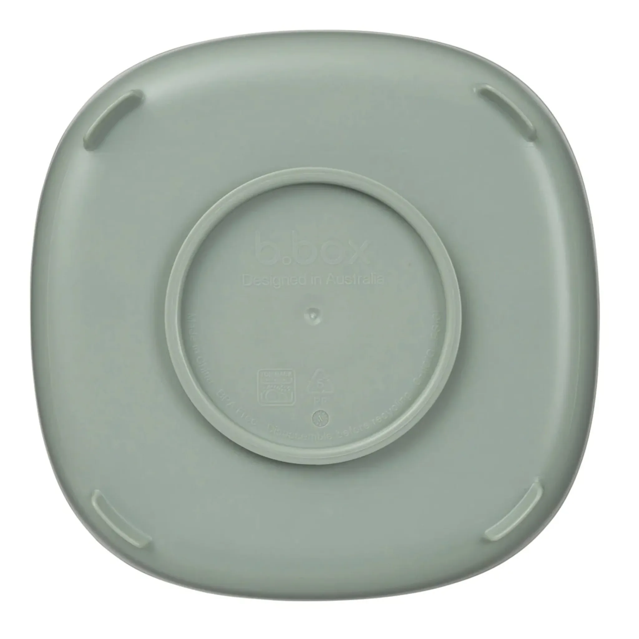 Kids B.Box 2-in-1 Suction Plate - Sage