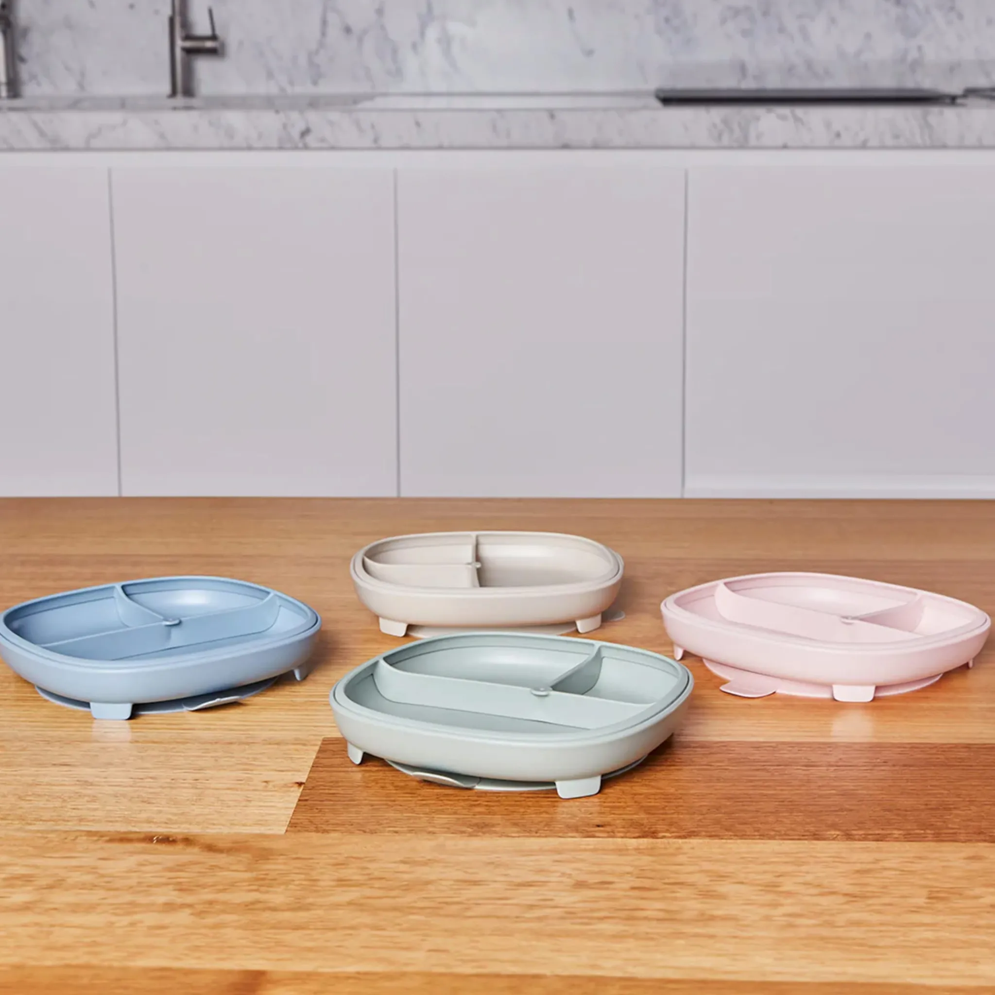 Kids B.Box 2-in-1 Suction Plate - Sage