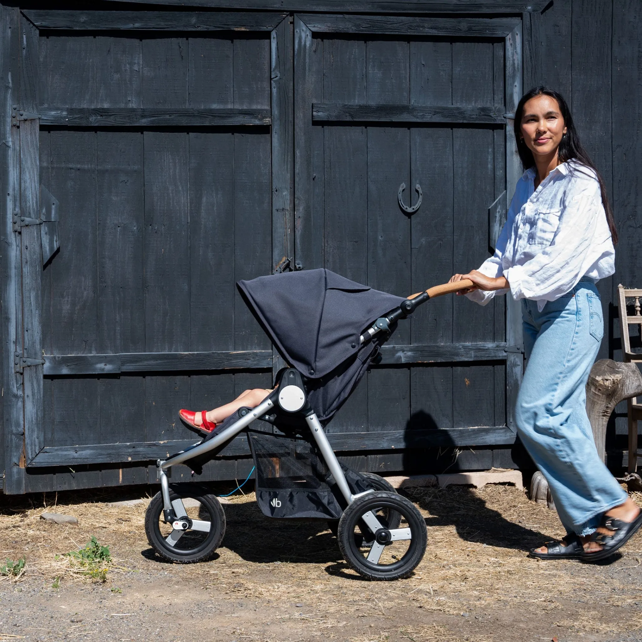 Kids Bumbleride INDIE All-Terrain Stroller - Black (2024)