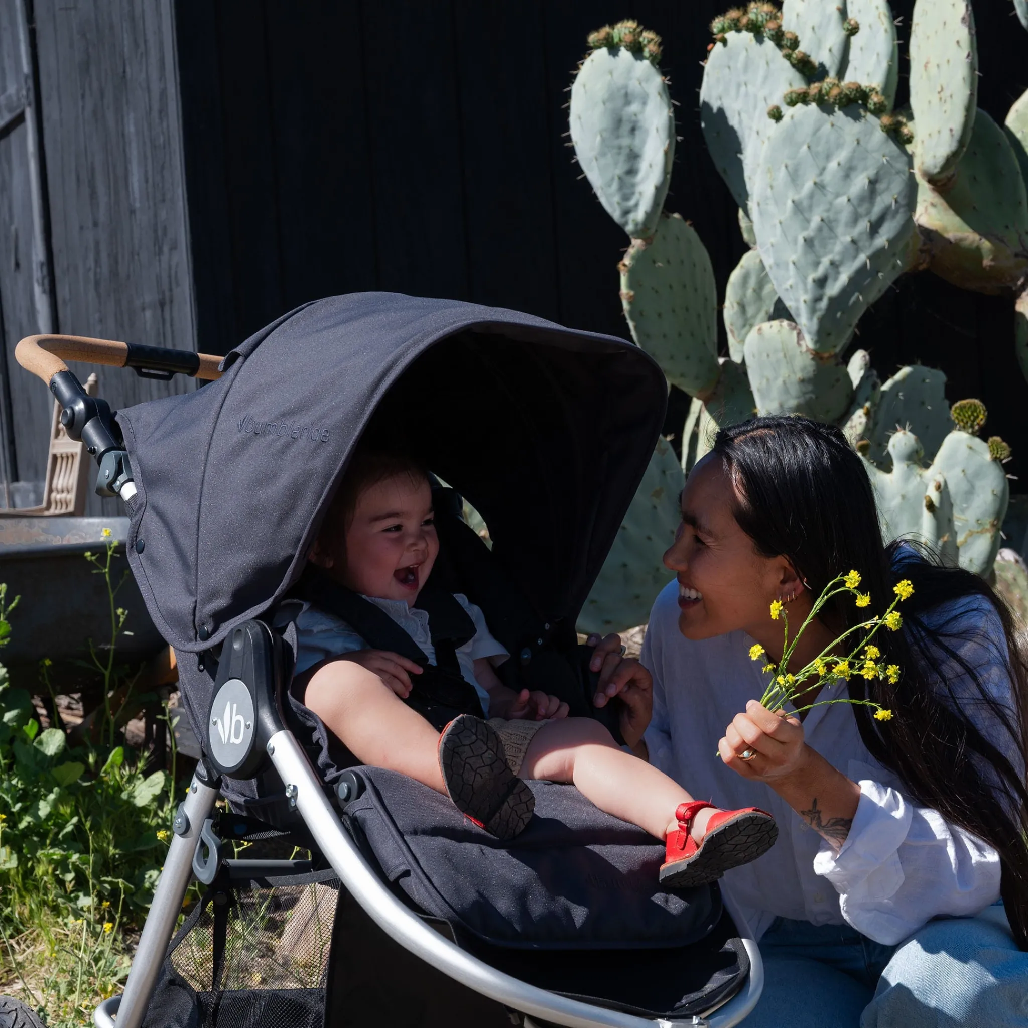 Kids Bumbleride INDIE All-Terrain Stroller - Black (2024)