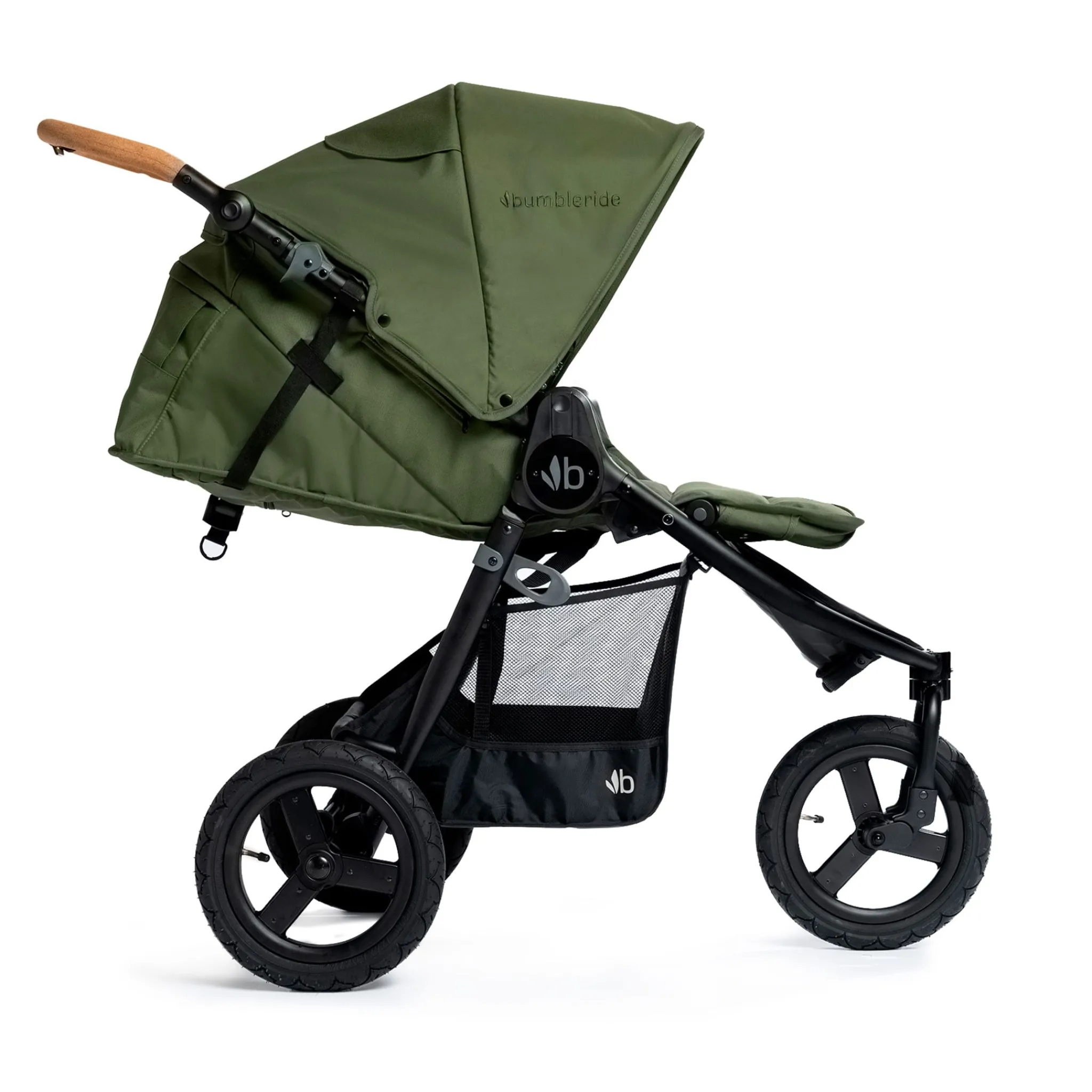 Kids Bumbleride Strollers|Strollers & Trailers>INDIE All-Terrain Stroller - Olive (2024)