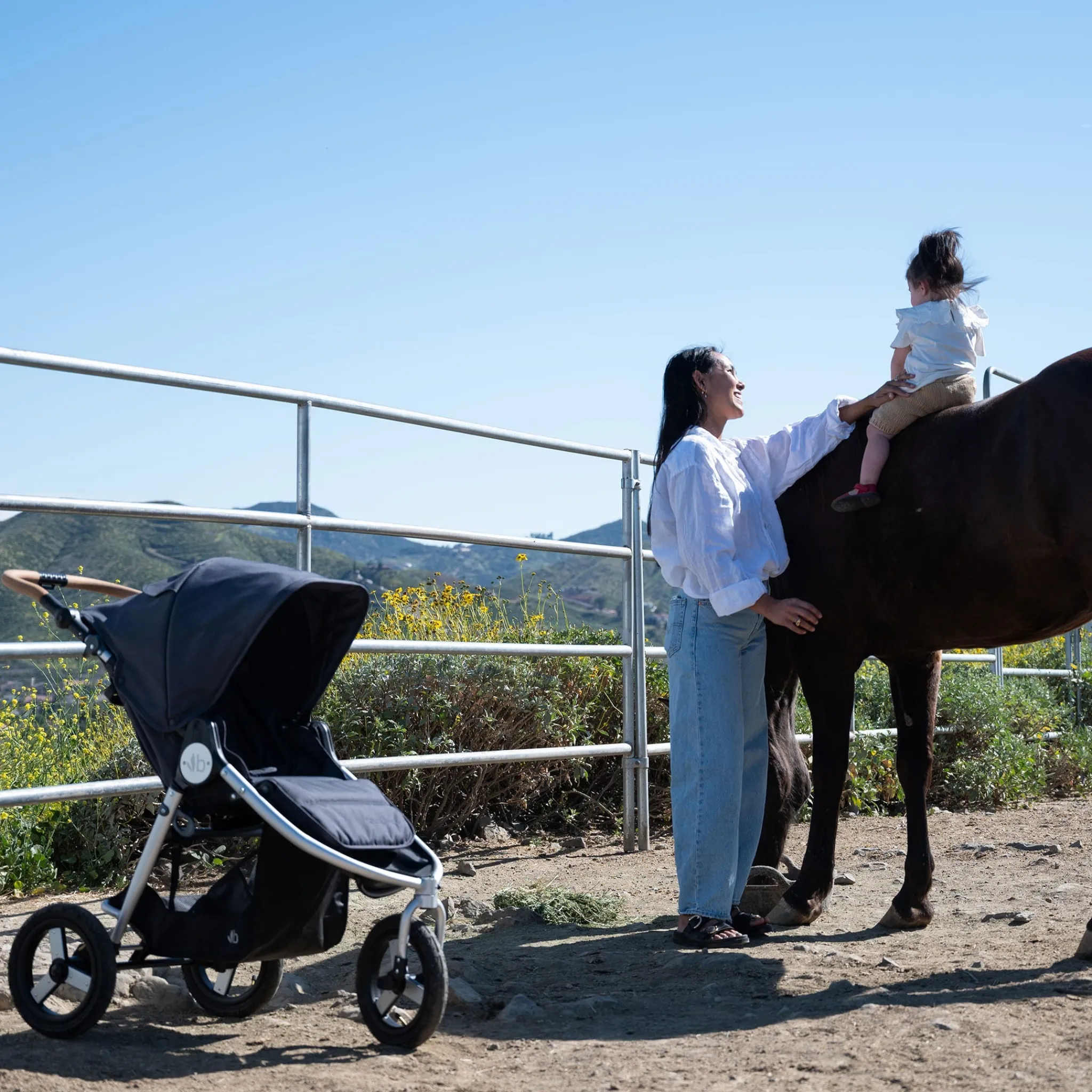 Kids Bumbleride Strollers|Strollers & Trailers>INDIE All-Terrain Stroller - Olive (2024)