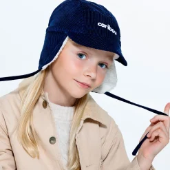 BOY Caribou Indigo Sherpa Cap 6m-5y