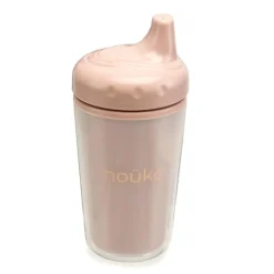 Kids Nouka Insulated Sippy Cup - Soft Blush