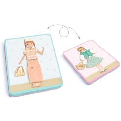 Kids Djeco Board Games|Wooden Toys>Inzebox Dressing Wooden Magnet