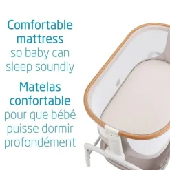 Maxi-cosi Iora Bedside Bassinet - Sand Horizon