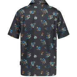 Kids/BOY Quiksilver Tops>Island Flowers Camp Shirt 8-20